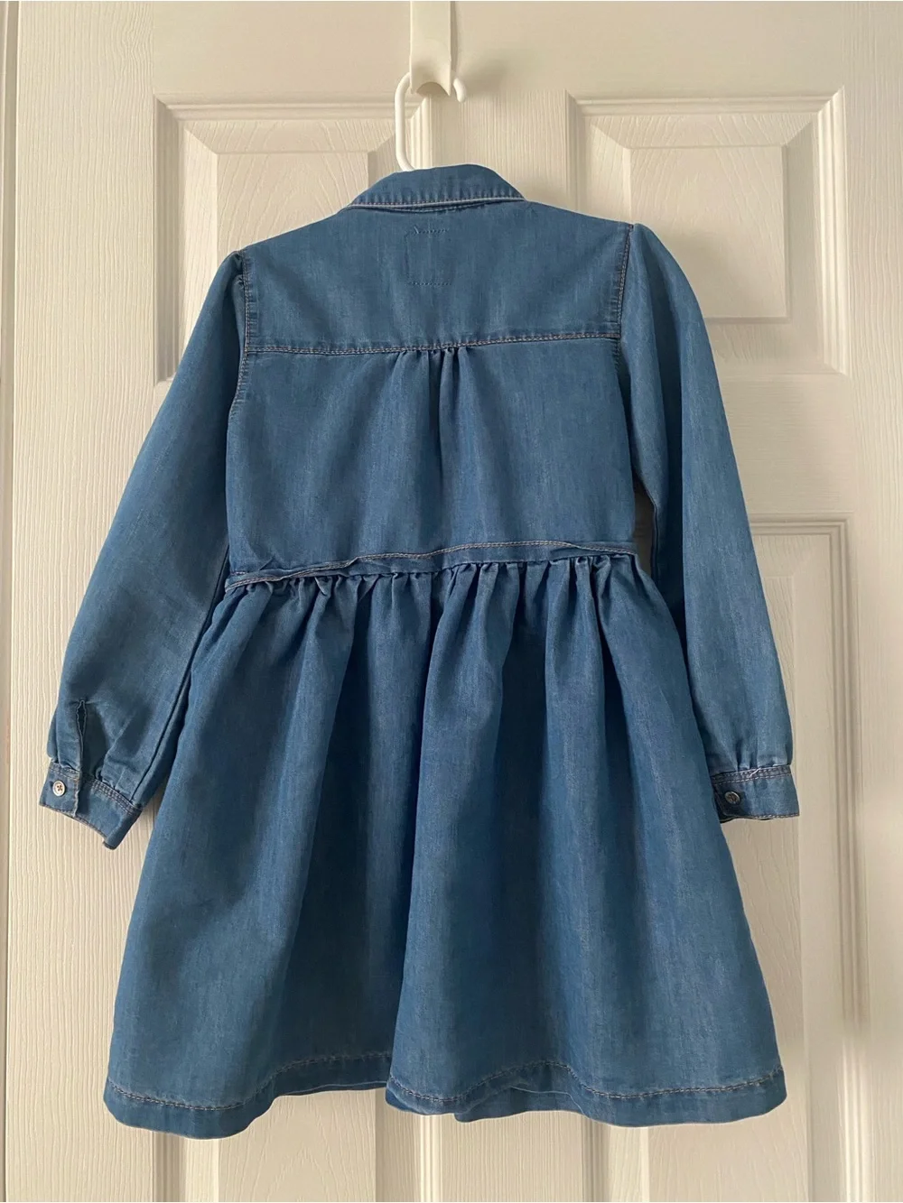 Levi's Blue Girls' Denim Shirt Dress